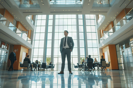 Corporate team at work in conference room - strategy, projects, planning, resultsの写真素材