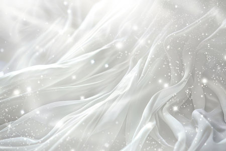 Elegant minimalist white light background with delicate magical touch for a captivating lookの写真素材