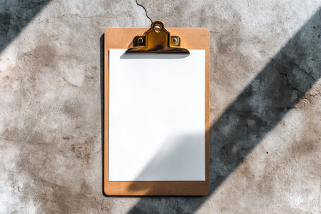 A minimalist organization tool hangs against a rugged, patterned surface, casting subtle shadows,...