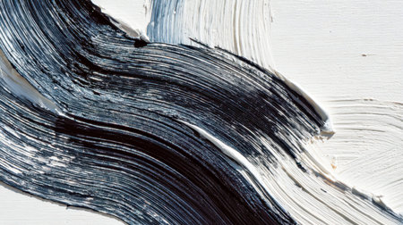 Bold, sweeping ink strokes create a lively interplay of shadows and highlights, conveying movement...