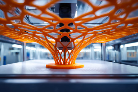 A detailed 3d-printed object showcasing precision craftsmanship, perfect for display in showcases or...