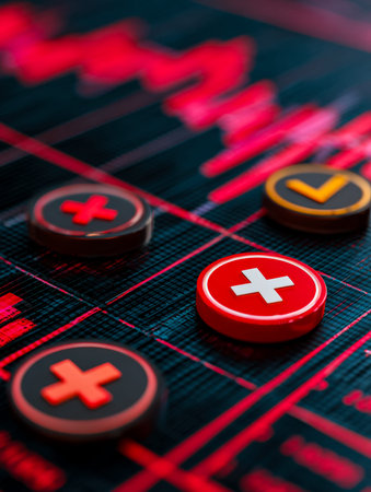 A sleek digital interface displays a comprehensive health profile, combining icons and colorful...