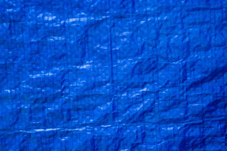 Ocean blue tarp textureの写真素材