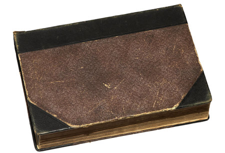 Century old hardcover bookの写真素材