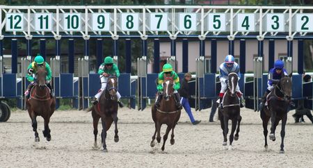 PYATIGORSK, RUSSIA - OCTOBER 3: The race for the prize of the のeditorial素材