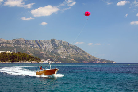 parasailing