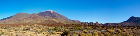 Teide volcano on a sunny dayの写真素材