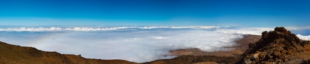 Teide volcano on a sunny dayの写真素材