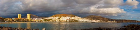 Las Americas, Canary Islands oceanfrontの写真素材