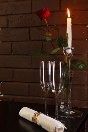 glasses of champagneの写真素材