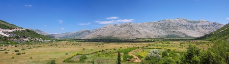 mountain valleyの写真素材