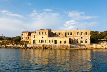Marsamxett Harbour, Maltaの写真素材