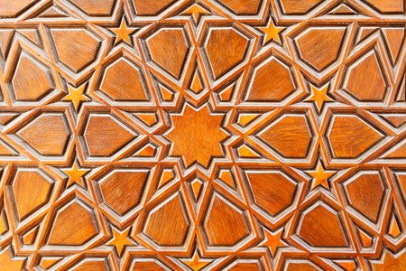 details door of the Suleymaniye Mosque in Istanbul, Turkeyの写真素材
