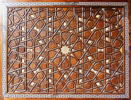 details door of the Suleymaniye Mosque in Istanbul, Turkey