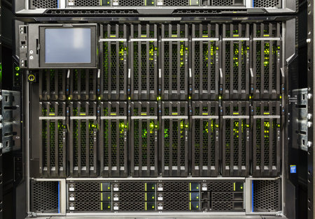 server chassis, the platform virtualization in the data center server rack and failed blade server