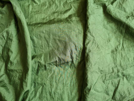 Abstract green textured mukena cloth backgroundの写真素材