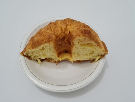 Soft bread made of flour and other ingredients in brown color