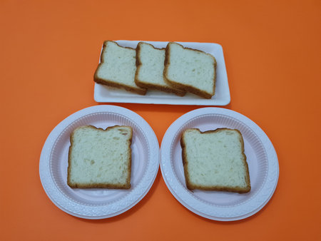 Bread made from flour and other ingredients