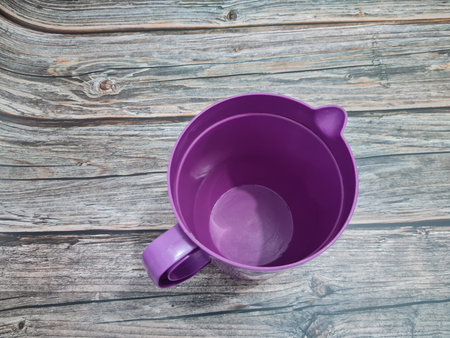 Large teapot made of plastic materialの写真素材