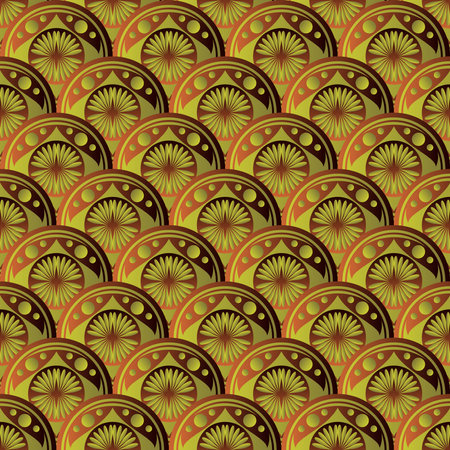 Colorful background of abstract lines forming something can be used for artworkのイラスト素材