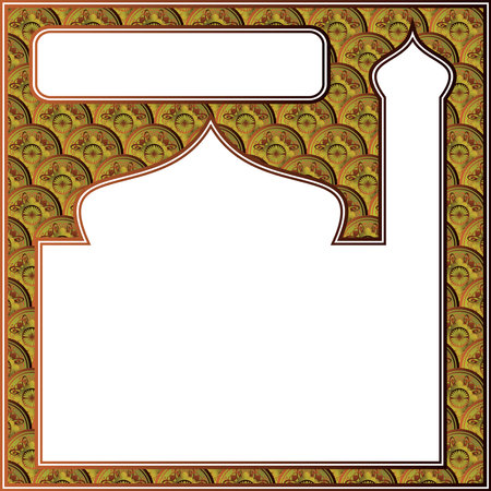 Textured abstract ornaments can be used for invitations or room decorationのイラスト素材