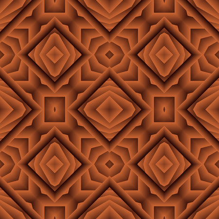 Seamless background pattern. Abstract geometrical pattern with symmetrical elements.