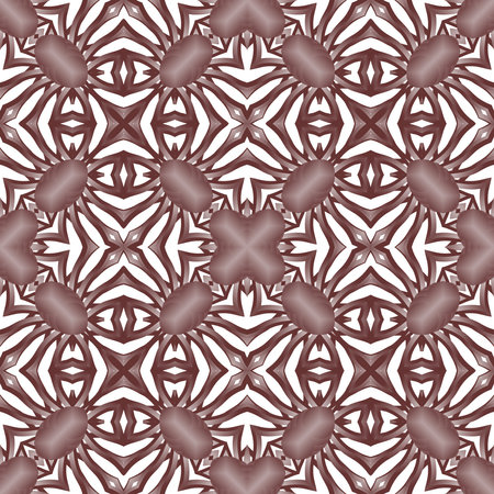 Abstract seamless textured background in brown color combined with white colorのイラスト素材