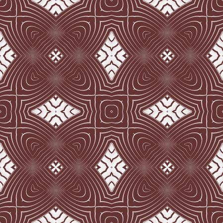 Abstract seamless textured background in brown color combined with white colorのイラスト素材