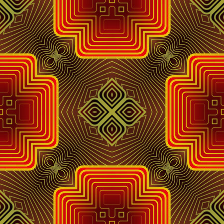 Abstract textured seamless background in brown and golden yellow colors