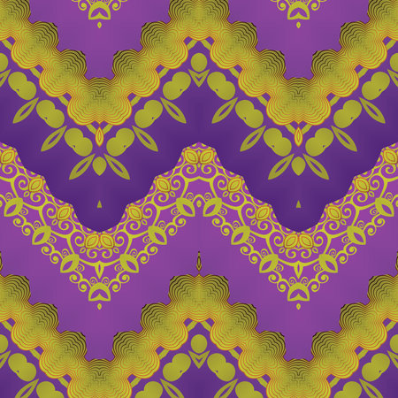 Seamless background pattern. Vintage decorative elements. Vector illustration.