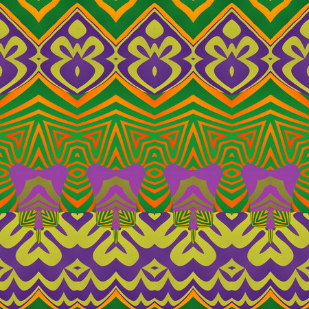 Seamless abstract pattern with rhombus. Vector illustration.のイラスト素材
