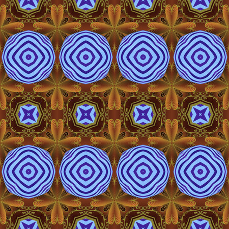 Seamless background pattern. Abstract ornamental pattern. Vector illustration.のイラスト素材