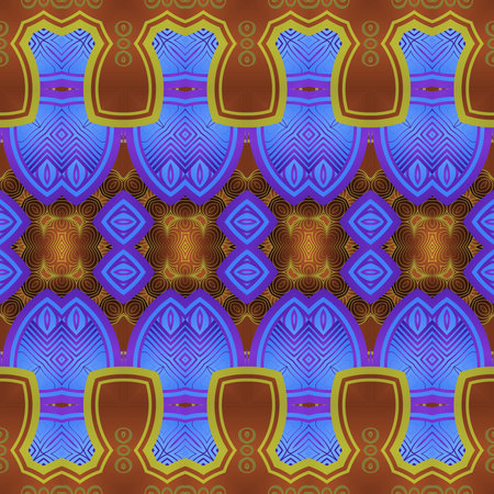 Seamless background pattern. Abstract ornamental pattern. Vector illustration.