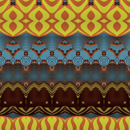 Seamless background pattern. Abstract geometric pattern in the form of a heart.