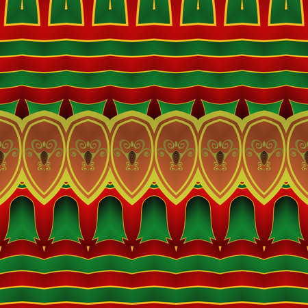 Abstract background with seamless texture in brown, green and other colorsのイラスト素材