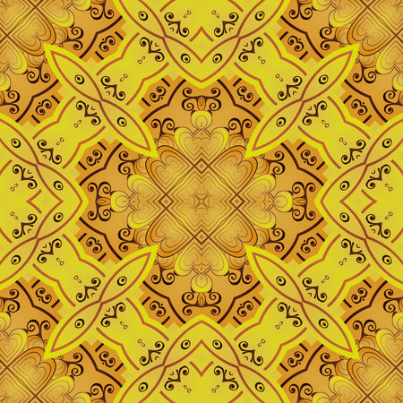 Seamless background pattern. Abstract geometric pattern. Vector illustration.のイラスト素材