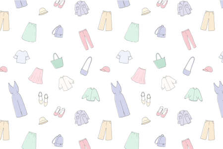 Fashion Wallpaper Patternãのイラスト素材