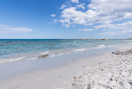 Beautiful beach and skyの写真素材