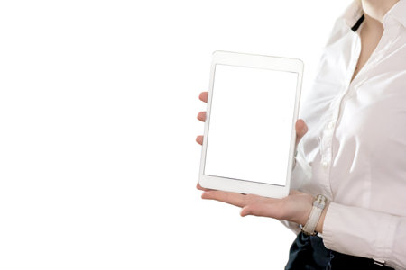 man hand is holding smartphone to show what is on the phone