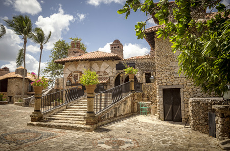 Altos de Chavon village, La Romana in Dominican Republicのeditorial素材