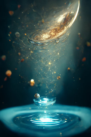 Concept art illustration of universe