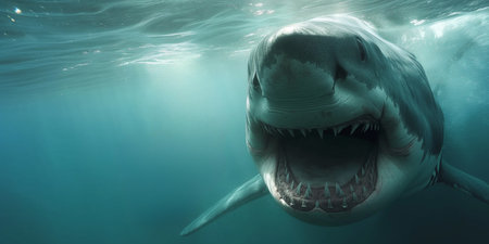 Great white sharkの素材