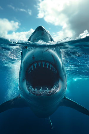 Great white sharkの素材