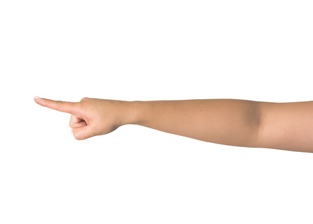 Finger leftの写真素材