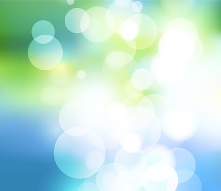 Light fantasy bokhe on vivid colored for background and textureの写真素材
