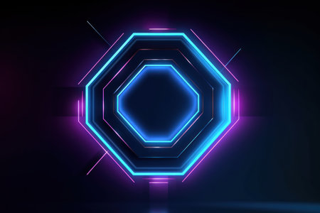 Abstract background on colorful ,color illustration Generative Ai.の素材