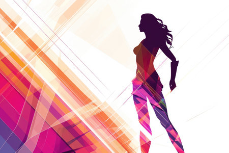 international women's day. Women's history month celebration background .generative ai.の素材
