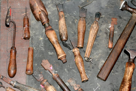 Old tools vintage and rare. Carpenter Tools.