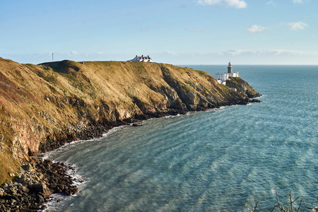 Lighthouse in Ireland. Near to Dublin.の写真素材