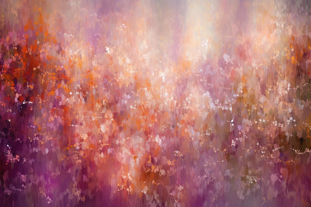 Autumn background with cherry blossom. Abstract background for design.の素材
